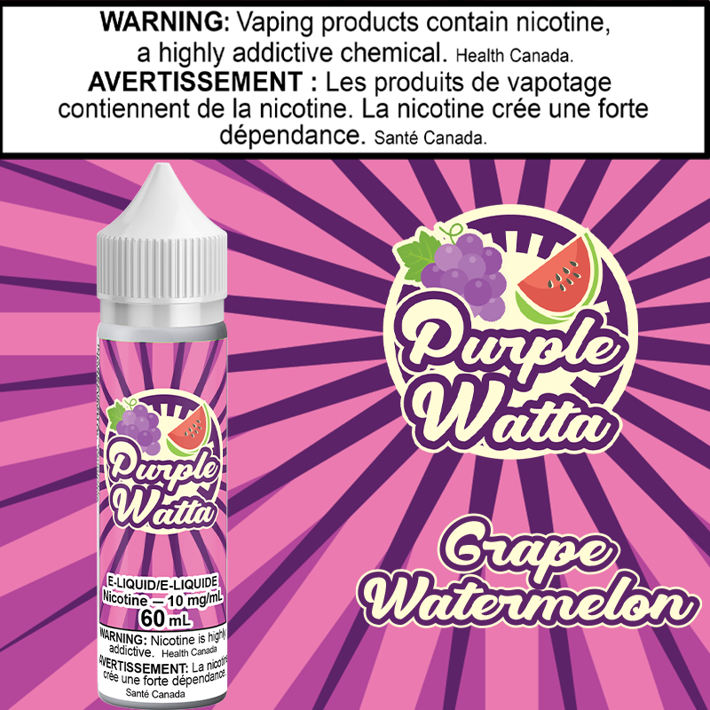 Purple Watta - 60ml Salt Saskatchewan