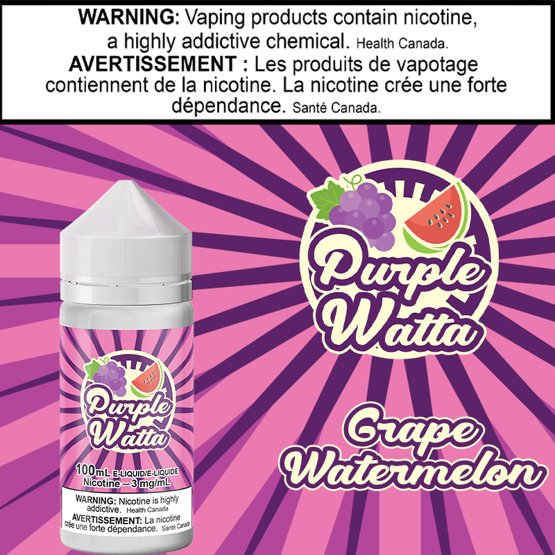 Purple Watta - 100ml Salt Saskatchewan