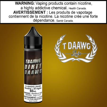 T Daawg - Dirty Daawg 60ml Salt Saskatchewan