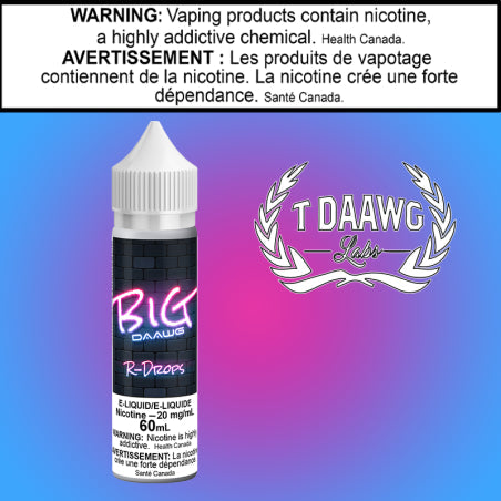 T Daawg - R Drops - 60ml Salt Yukon