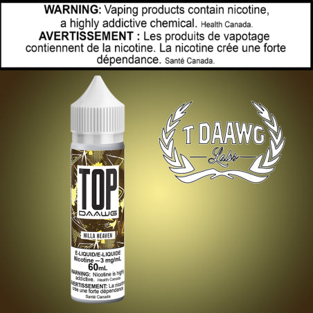 T Daawg - Top Daawg - Nilla Heaven 60ml Manitoba