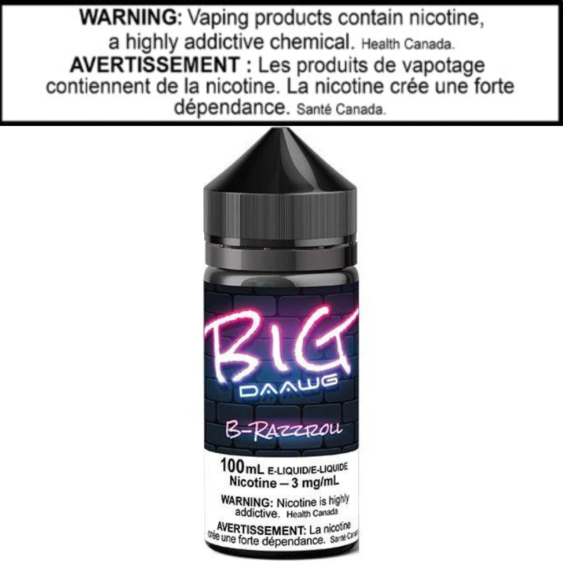 Top Daawg - Big Daawg B-Razzroll - 100ml Alberta