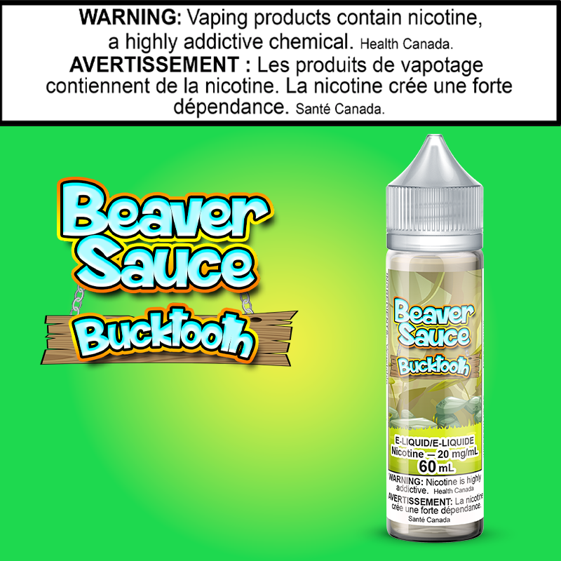Beaver Sauce - Bucktooth - 60ml Salt Ontario
