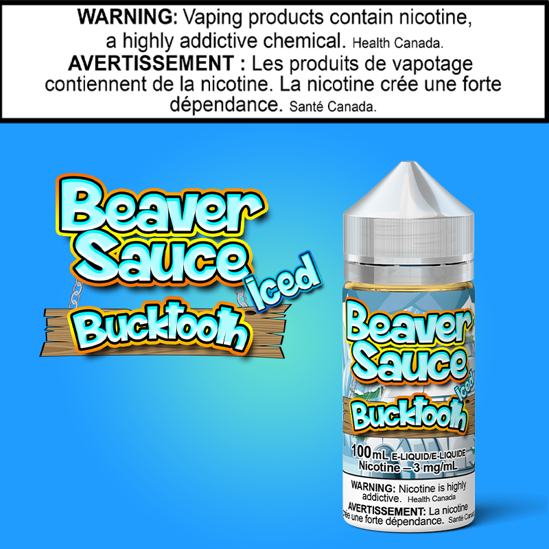 Beaver Sauce - Bucktooth - Iced - 100ml Alberta