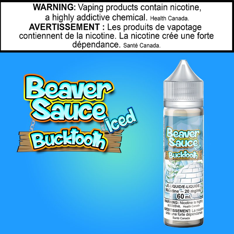 Beaver Sauce - Bucktooth - Iced - 60ml Salt Alberta