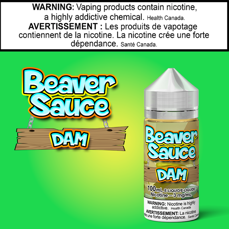 Beaver Sauce - Dam - 100ml Alberta