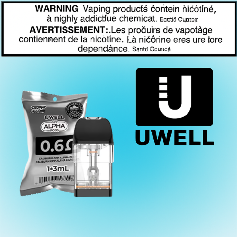 Uwell Caliburn GPP A Single Replacement Pod 0.6ohm