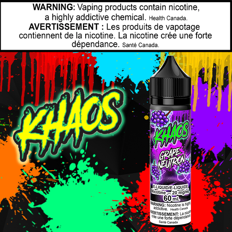 Khaos - Grape Neutron 60ml Salt Yukon