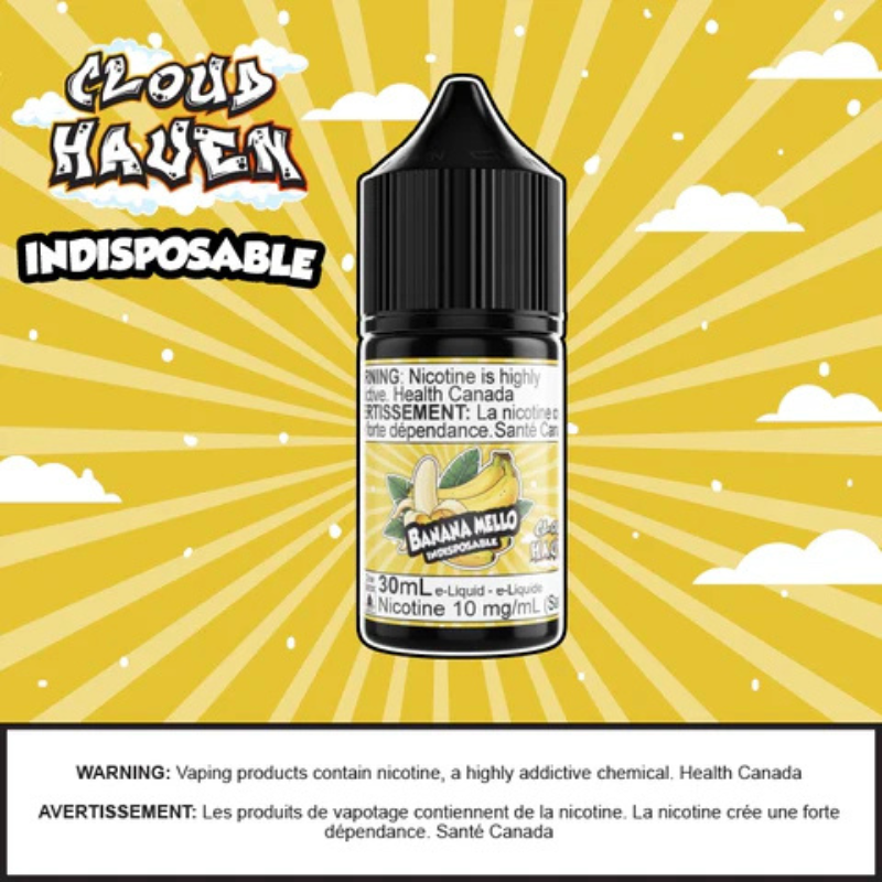 INDISPOSABLE - Banana Mello Ice 30ml SALT Saskatchewan