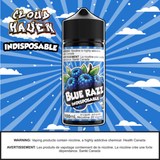 INDISPOSABLE - Blue Razz Ice 100ml SALT Saskatchewan