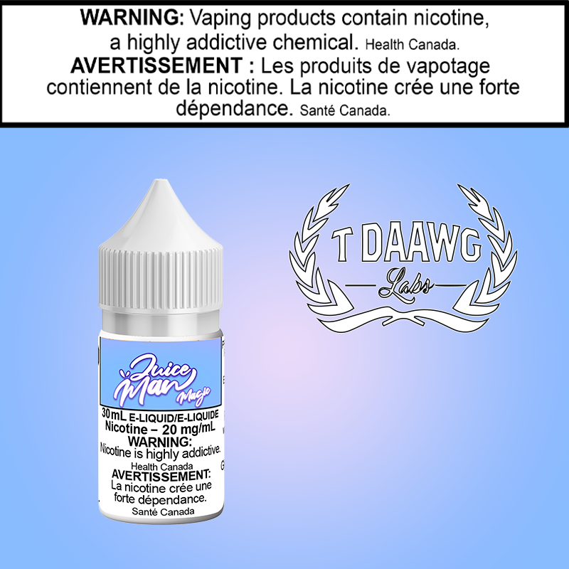 T Daawg - Juice Man - Magic 30ml Salt Ontario