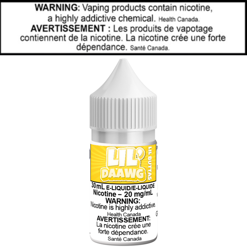 T Daawg - Lil' Buttas 30ml Salt British Columbia