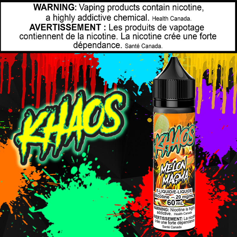Khaos - Melon Magma - 60ml Salt Yukon