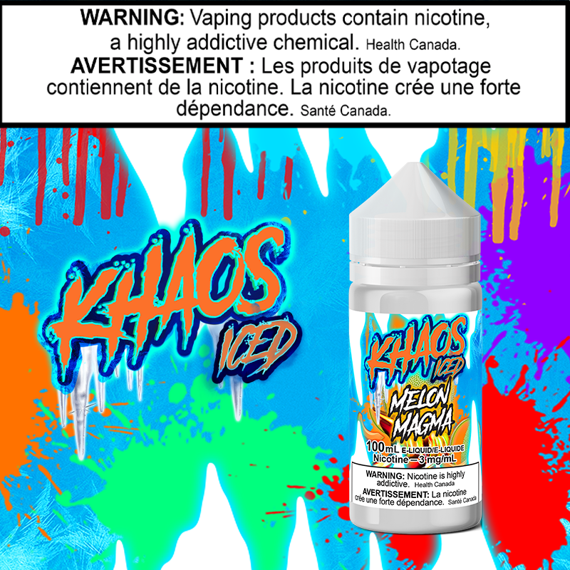 Khaos - Melon Magma - Iced - 100ml Yukon