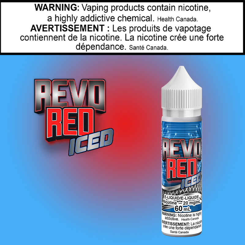 Revo - Red Iced 60ml Salt Alberta