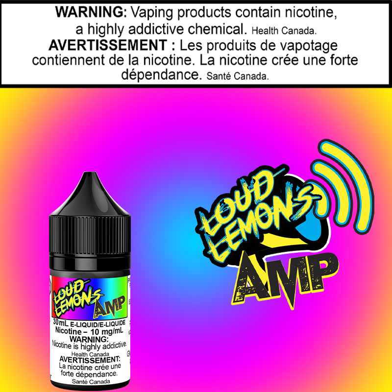 Loud Lemons - Amp - 30ml Salt Manitoba