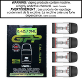 UWELL CALIBURN GPP REFILLABLE POD  (4 PK)