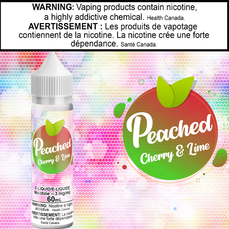 Peached - Cherry Lime - 60ml Ontario
