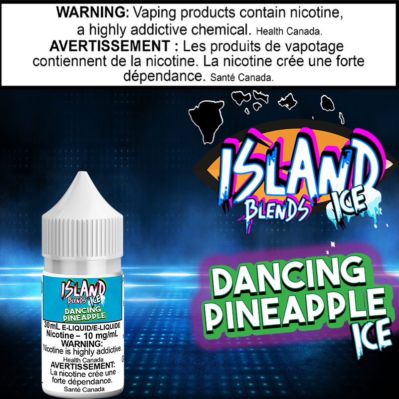 Island Blends - Dancing Pineapple Iced 30ml Salt Yukon