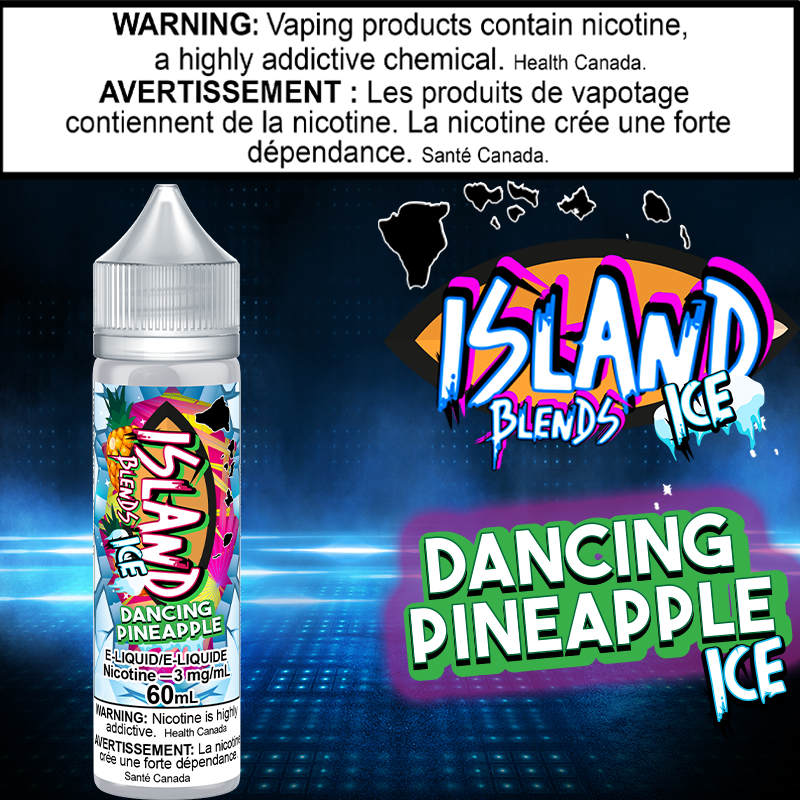 Island Blends - Dancing Pineapple Iced 60ml Yukon