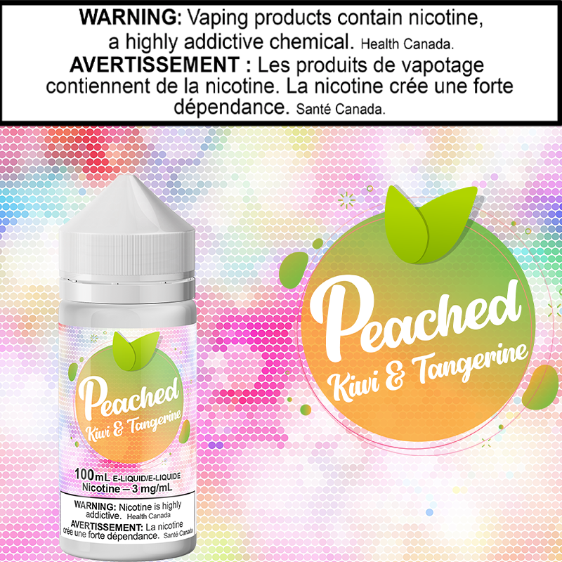 Peached - Kiwi Tangerine - 100ml British Columbia