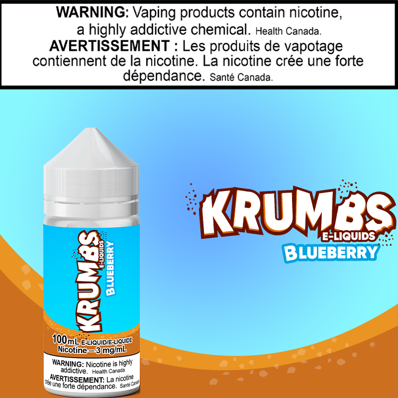 Krumbs - Blueberry - 100ml Ontario