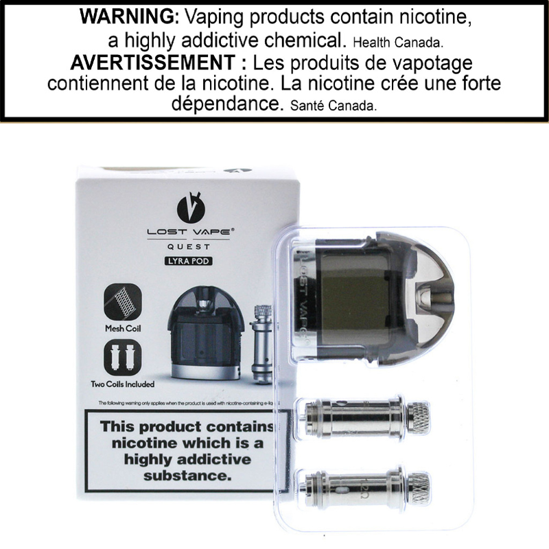 Lost Vape - Quest - LYRA Pod (black)