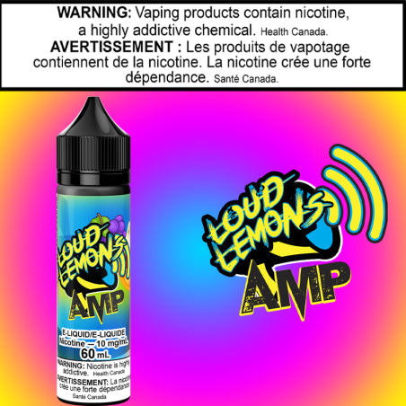 Loud Lemons - Amp - 60ml Salt Manitoba
