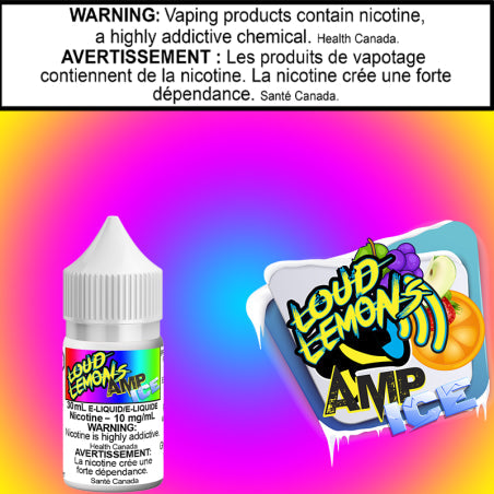 Loud Lemons - Amp - ICED - 30ml Salt Manitoba
