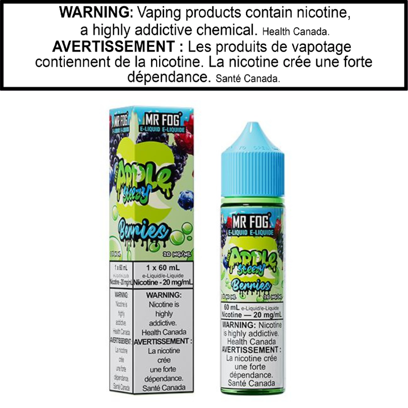 Mr Fog Apple Steezy E-Juice 60 Salt AB