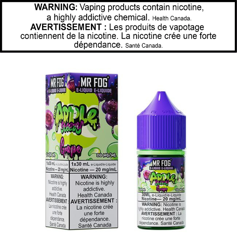 Mr Fog Apple Steezy E-Juice 30 Salt AB