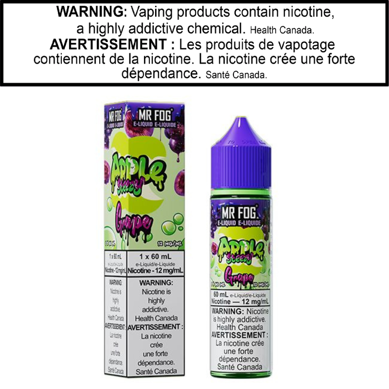 Mr Fog Apple Steezy E-Juice 60ml AB