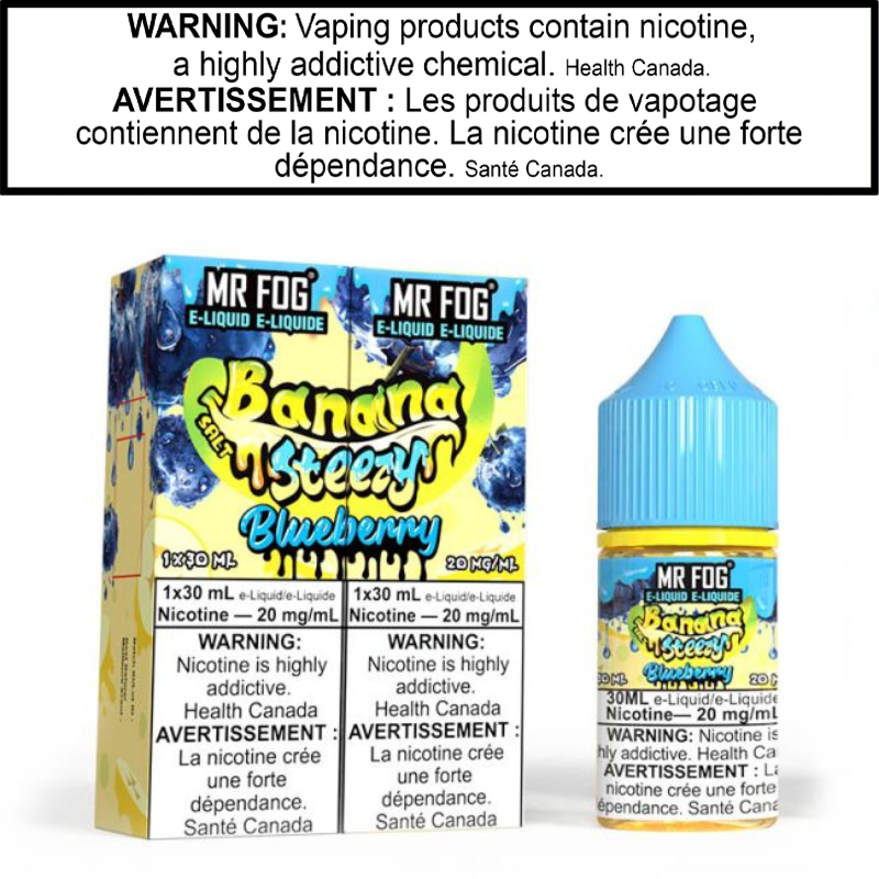 Mr Fog Banana Steezy E-Juice 30 Salt AB