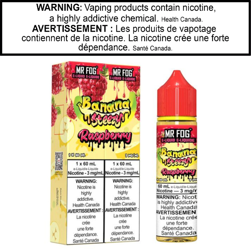 Mr Fog Banana Steezy E-Juice 60ml AB