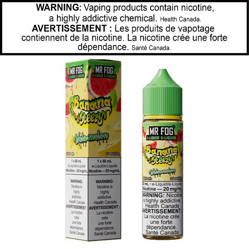 Mr Fog Banana Steezy E-Juice 60 Salt AB