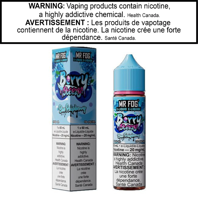 Mr Fog Berry Steezy E-Juice 60 Salt AB