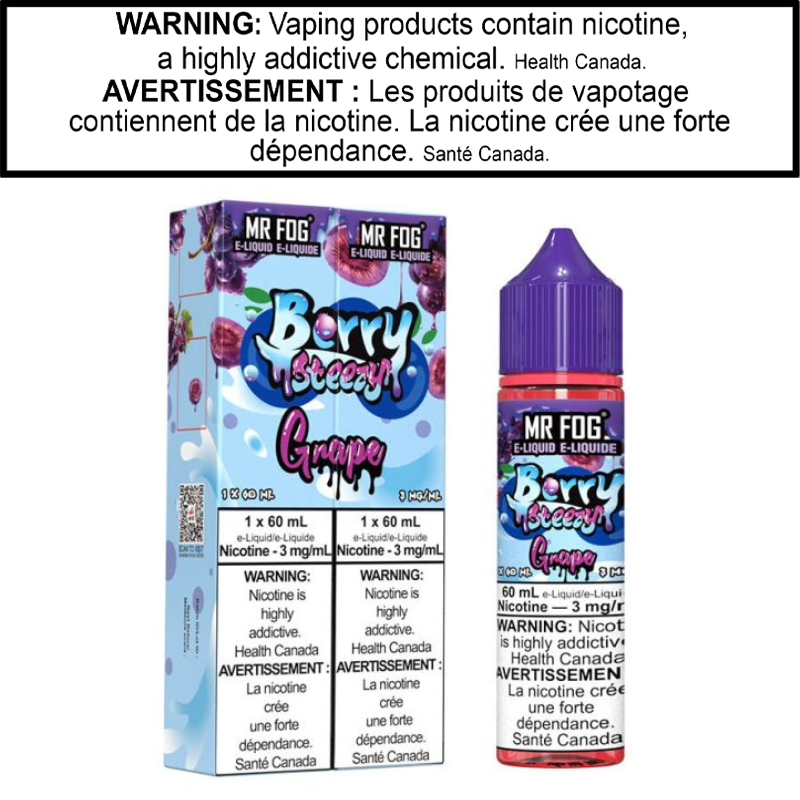 Mr Fog Berry Steezy E-Juice 60ml AB