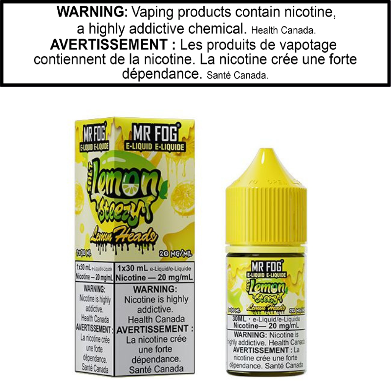 Mr Fog Lemon Steezy E-Juice 30 Salt AB