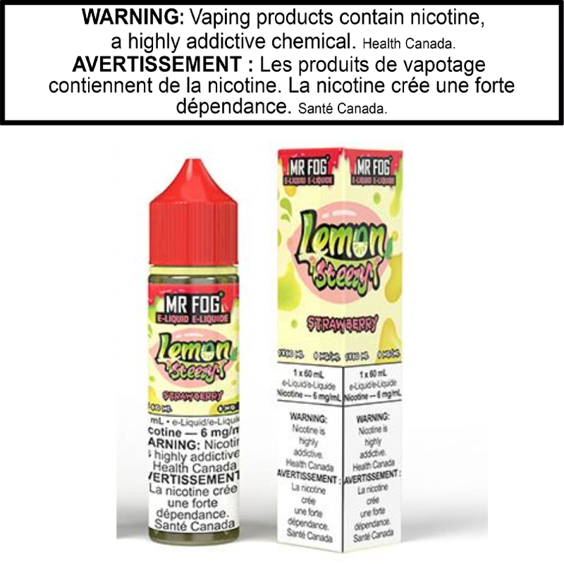 Mr Fog Lemon Steezy E-Juice 60 Salt AB