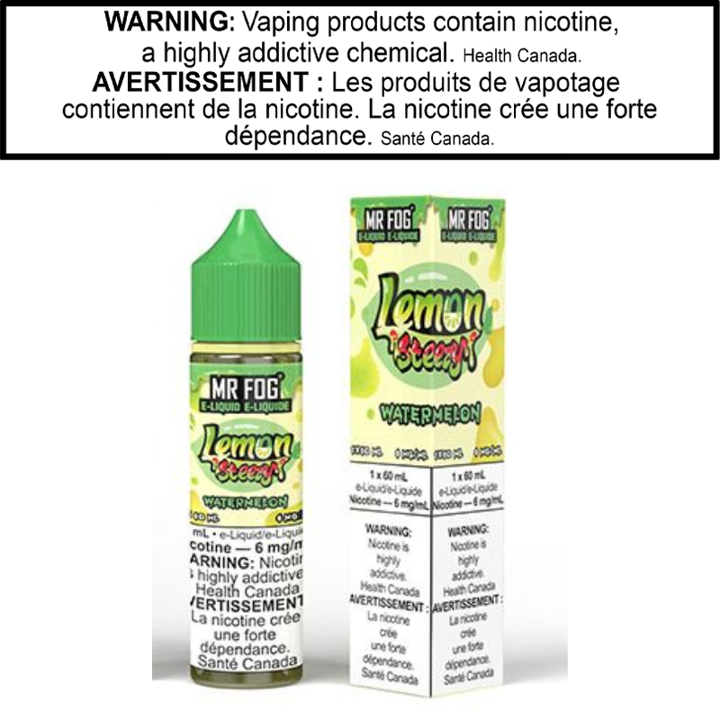 Mr Fog Lemon Steezy E-Juice 60 Salt AB