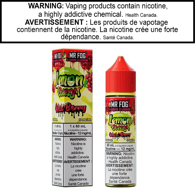 Mr Fog Lemon Steezy E-Juice 60ml AB
