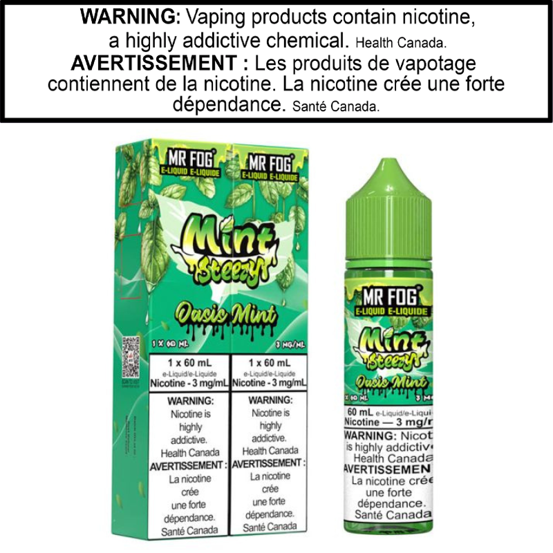 Mr Fog Mint Steezy E-Juice 60ml AB