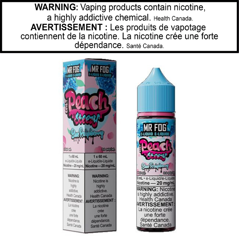 Mr Fog Peach Steezy E-Juice 60 Salt AB