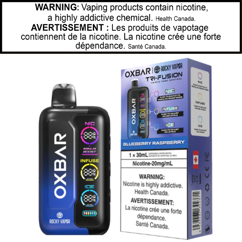 Rocky Vapor Oxbar Tri Fusion - AB