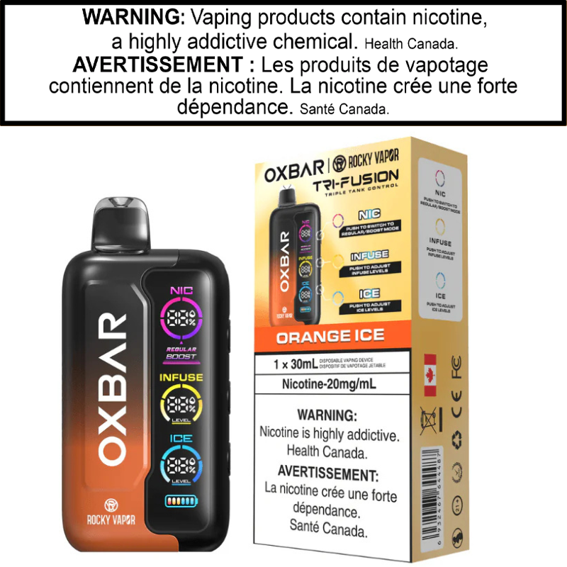 Rocky Vapor Oxbar Tri Fusion - AB