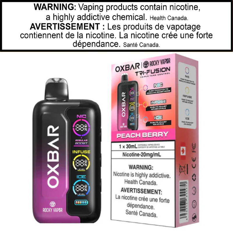 Rocky Vapor Oxbar Tri Fusion - AB