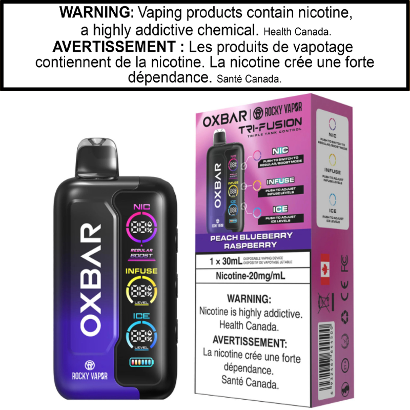 Rocky Vapor Oxbar Tri Fusion - AB