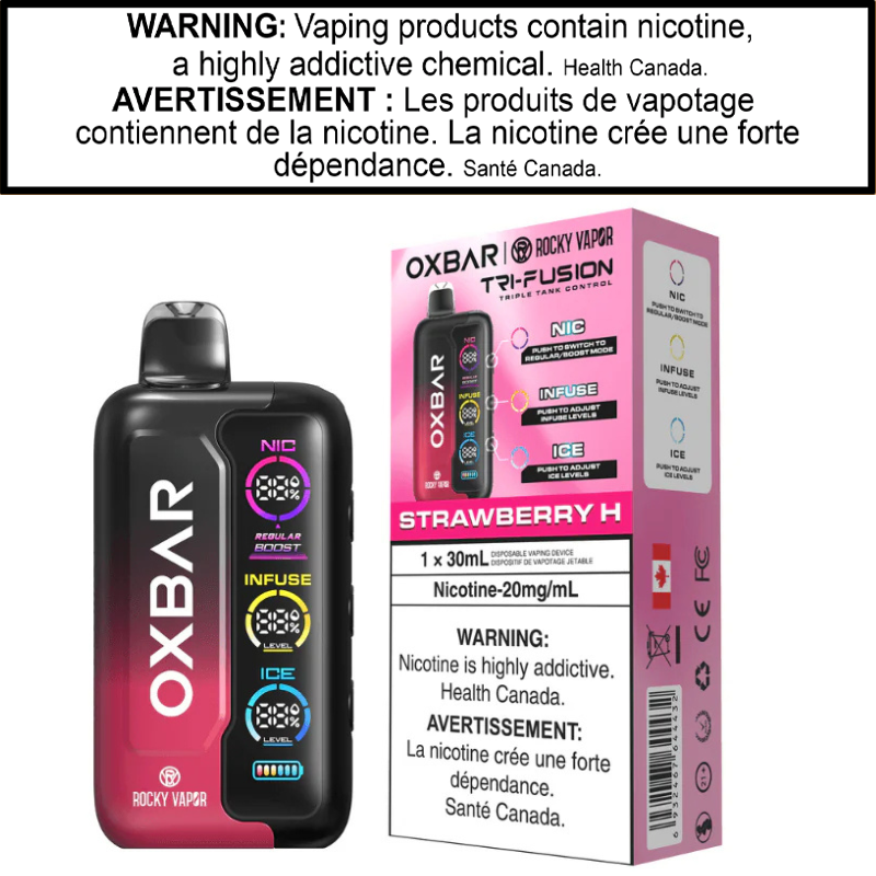 Rocky Vapor Oxbar Tri Fusion - AB