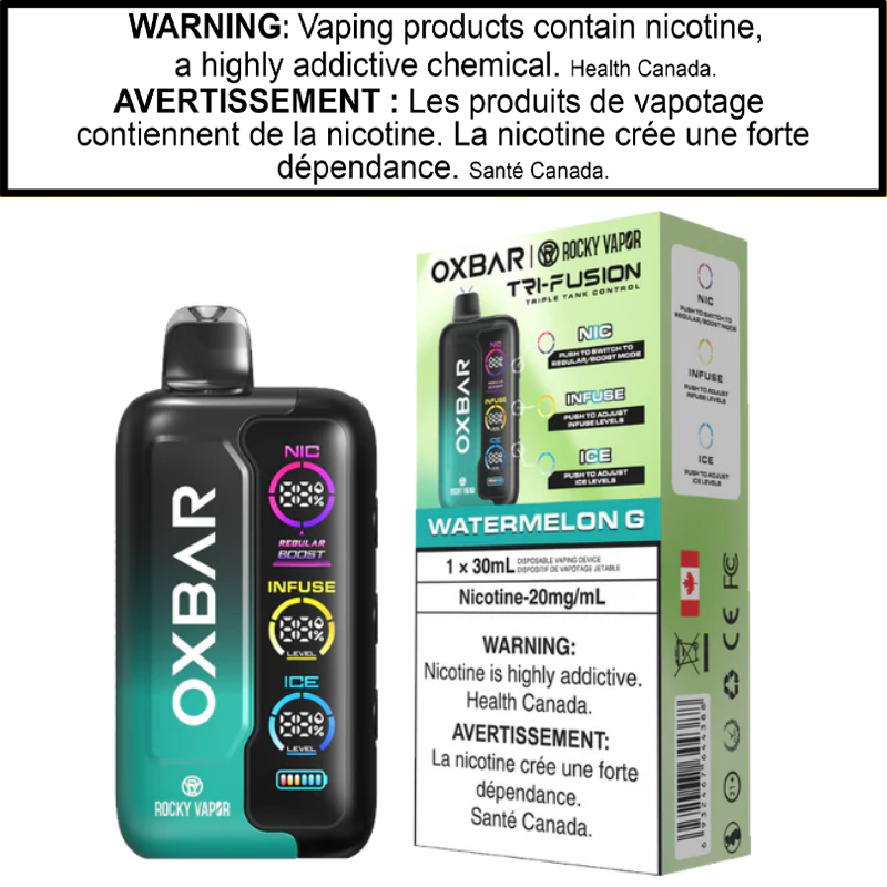 Rocky Vapor Oxbar Tri Fusion - AB