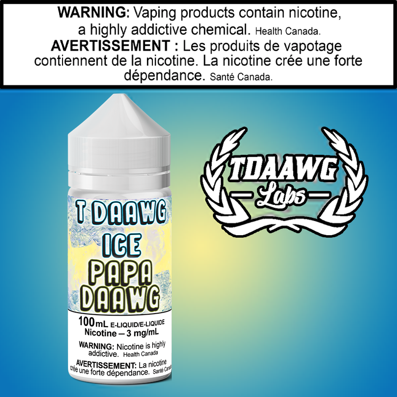 T Daawg Ice - Papa Daawg Iced - 100ml Yukon
